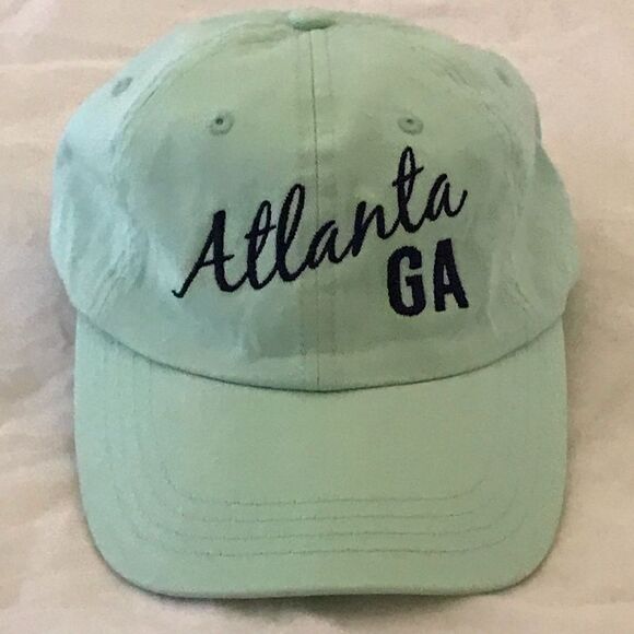 Atlanta Georgia Mint Baseball Hat - Picture 2 of 13